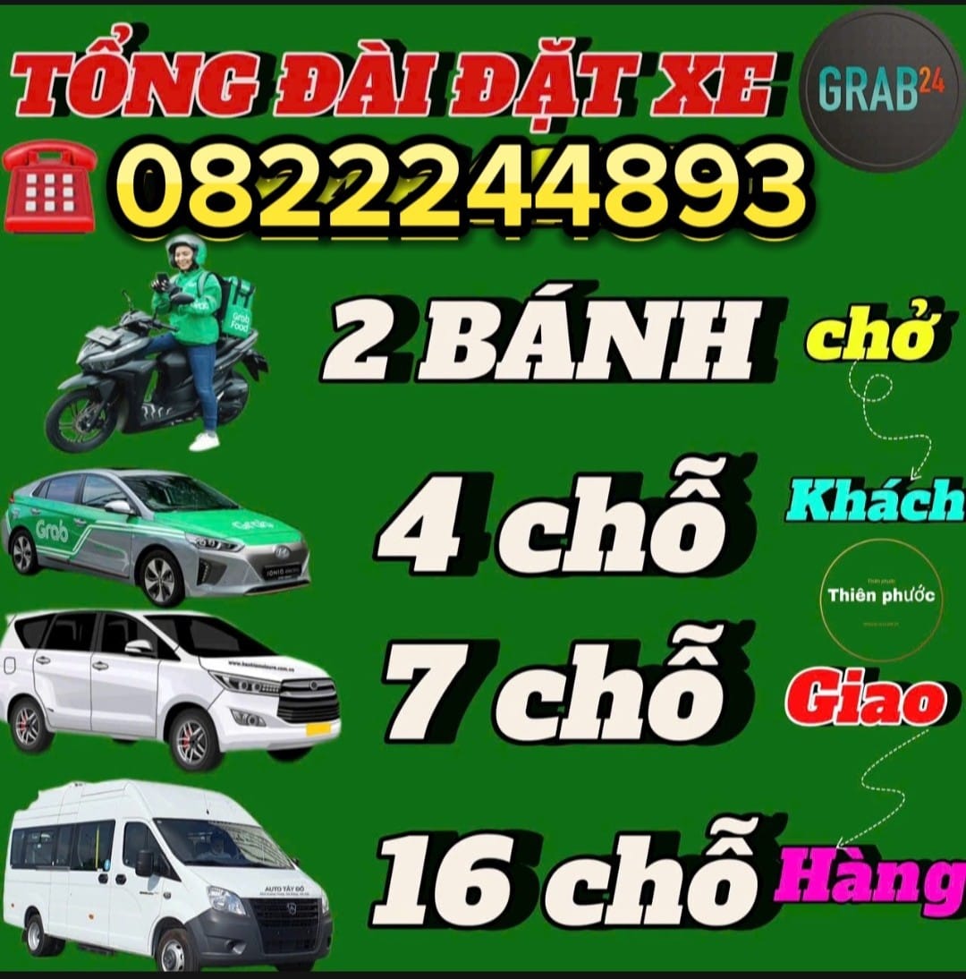 XE ÔM GRAB TÂN VĨNH HIỆP TÂN UYÊN