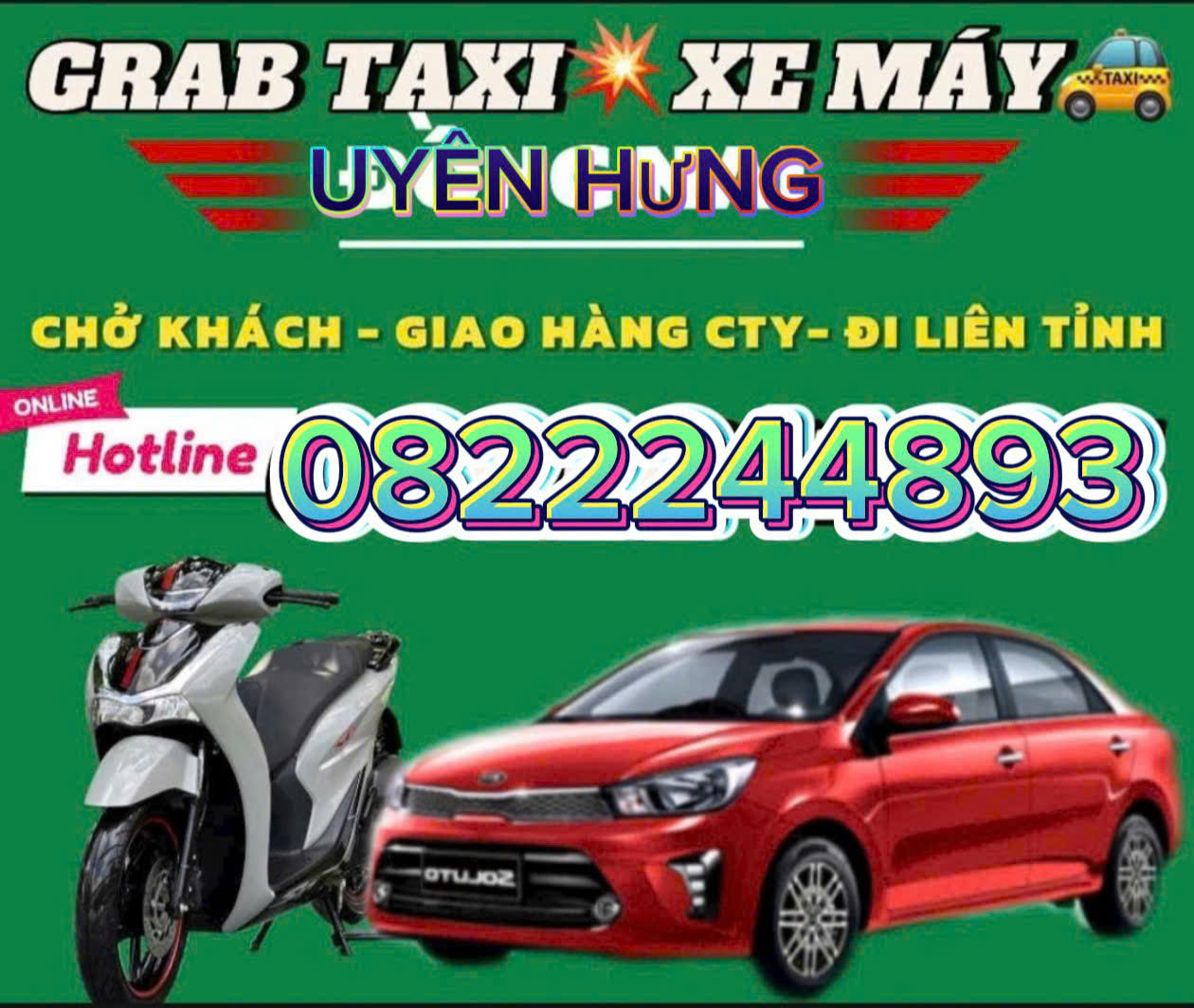 TỔNG ĐÀI ĐẶT XE GRAB TAXI UYÊN HƯNG TÂN UYÊN