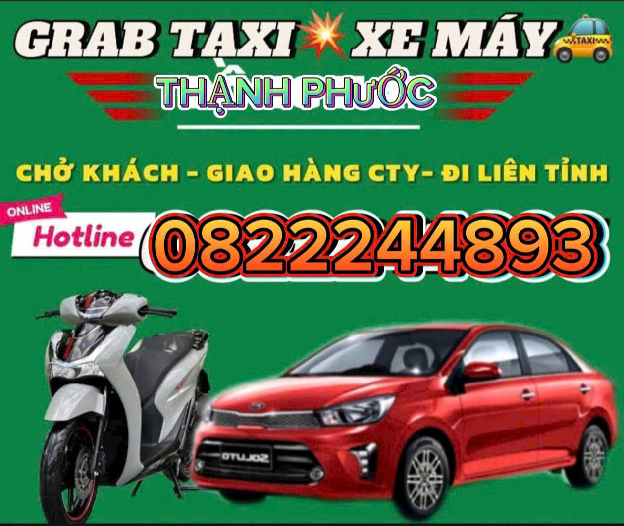 TỔNG ĐÀI ĐẶT XE GRAB TAXI THẠNH PHƯỚC TÂN UYÊN