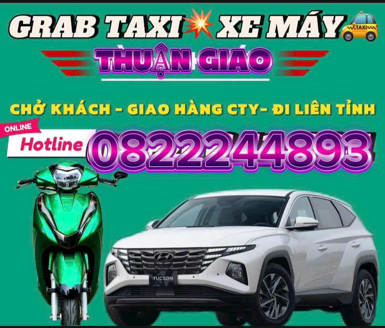 TỔNG ĐÀI ĐẶT XE GRAB TAXI THUẬN GIAO,THUẬN AN