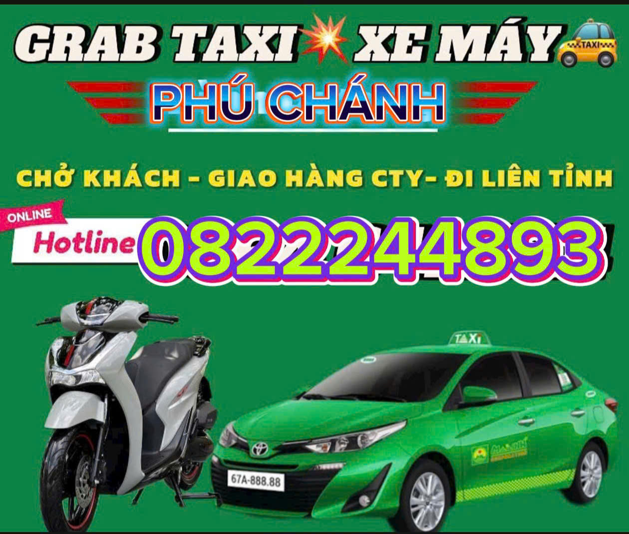 TỔNG ĐÀI ĐẶT XE GRAB TAXI PHÚ CHÁNH TÂN UYÊN
