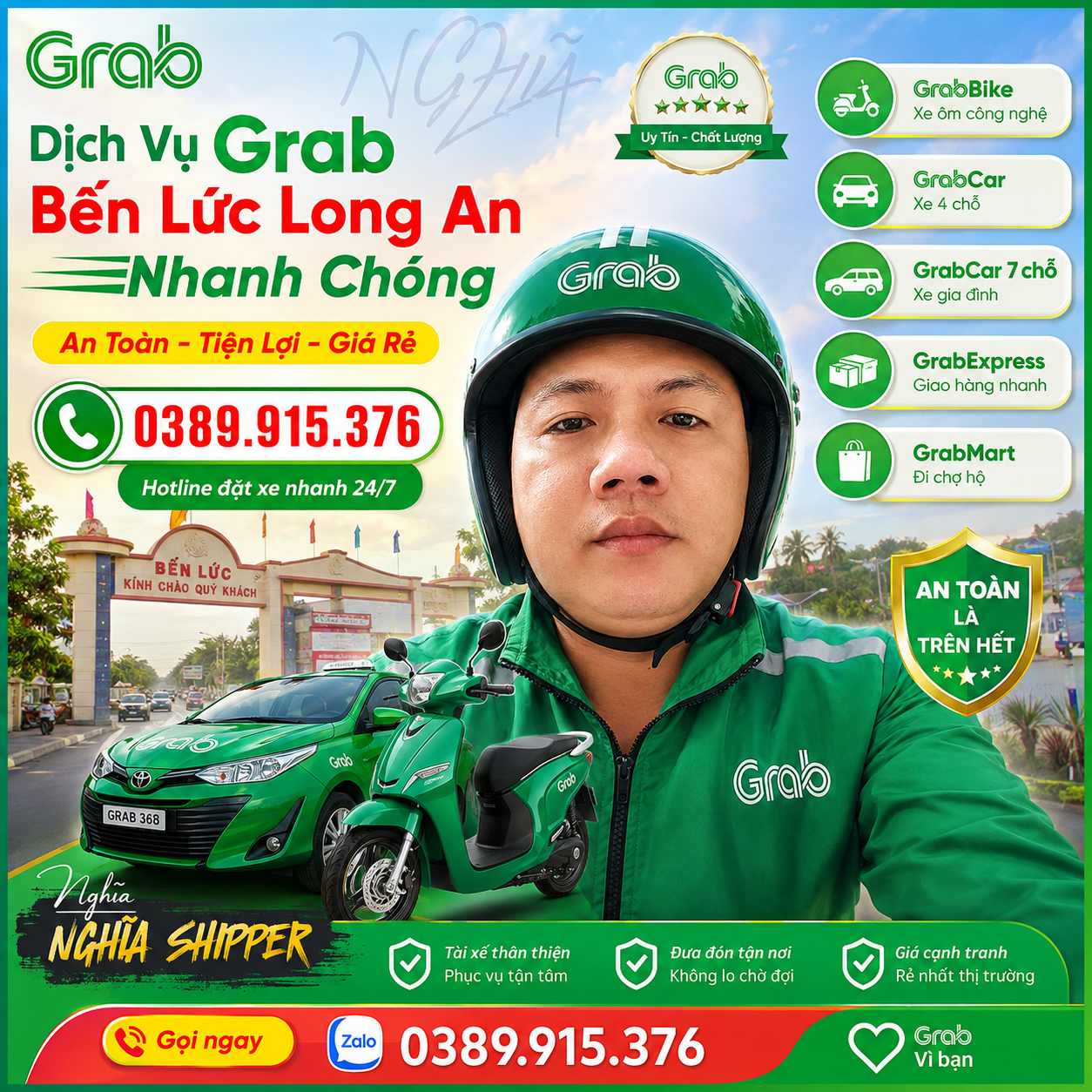 Grab Bến Lức Tây Ninh Đi Đồng Nai
