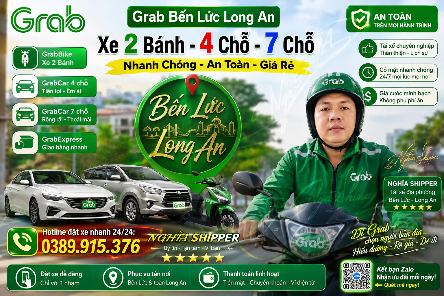 Grab Bến Lức Tây Ninh Đi Bình Dương
